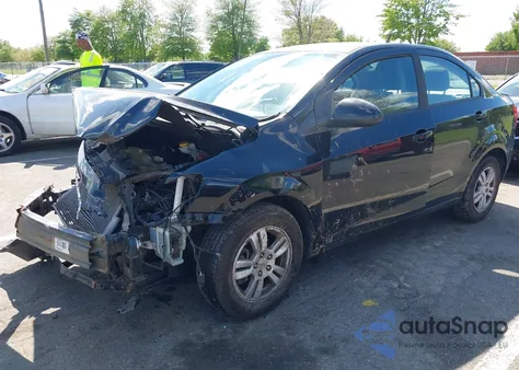 2012 Chevrolet Sonic 2Ls из США, поврежденный, VIN 1G1JA5SH8C4185647